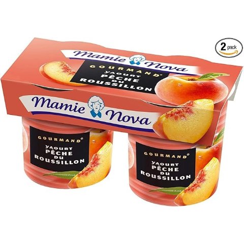 Mamie Nova 黄桃酸奶 150mlx2罐