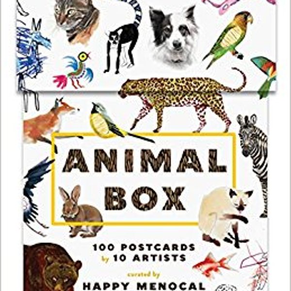 98 animal box: 100 postcards by 10 artists 动物明信片