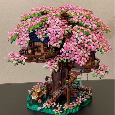 低至7.2折！新品傲骨梅€22一起来插花吧🌷德亚LEGO花花场 网红蝴蝶兰€35