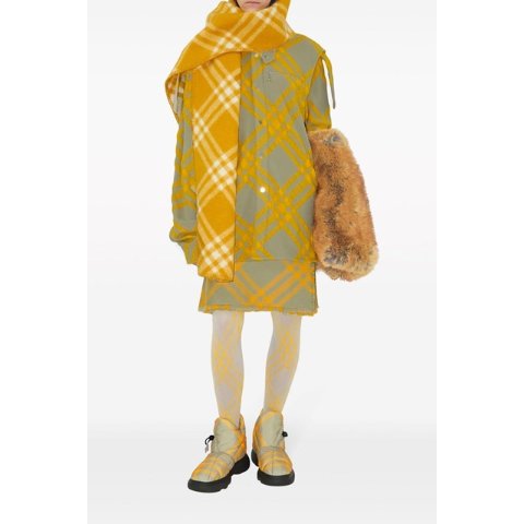 Burberry4折！立省£600格纹外套