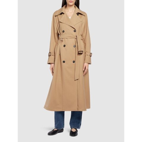 WEEKEND MaxMara用码：LVR40Fatuo羊毛混纺风衣