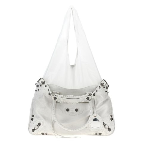 Balenciaga两种背法新款机车包