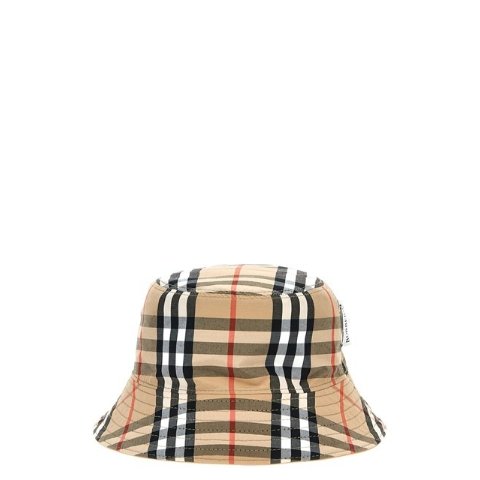 Burberry大童双面渔夫帽
