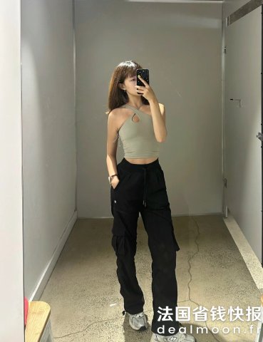 Lululemon黑色全部尺码都有！Dance Studio 工装裤