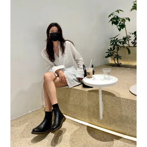 Dr. Martens用码：DEALMOON332976切尔西靴