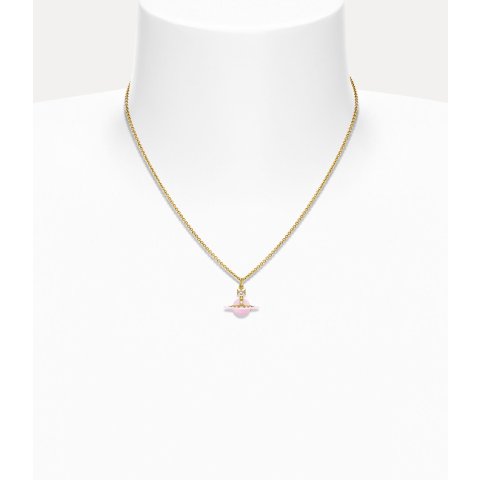 粉土星项链
