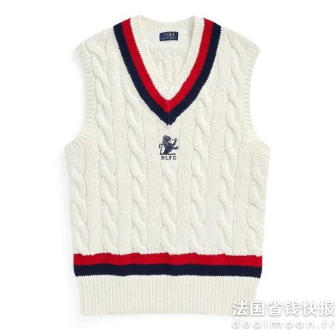 Polo Ralph Lauren麻花纹背心