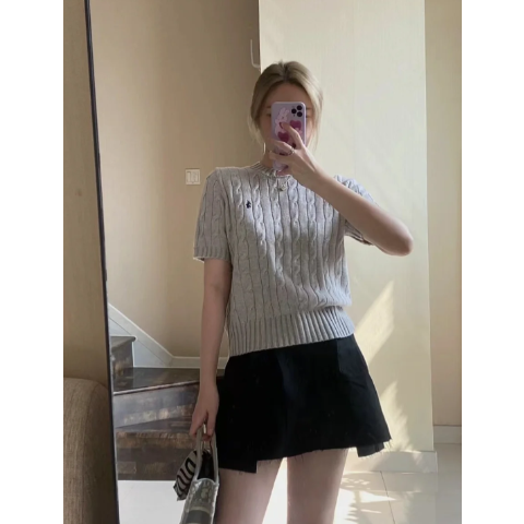 Ralph Lauren多色可选！短袖太有老钱感针织短袖