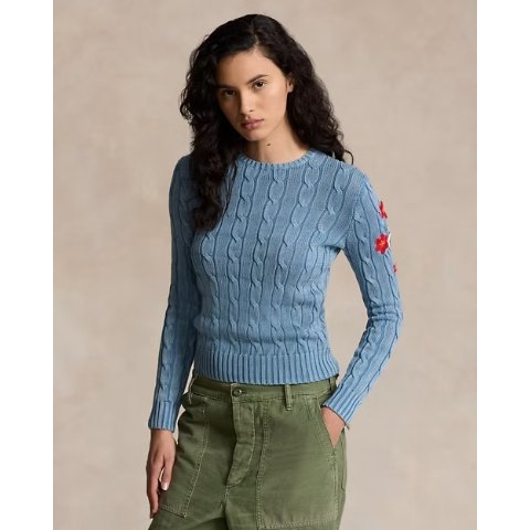 Ralph Lauren刺绣针织衫