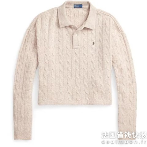 Polo Ralph Lauren麻花纹毛衣