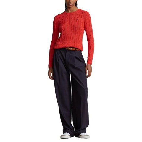 Polo Ralph Lauren麻花纹毛衣