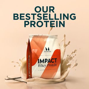 MYPROTEIN保持全天蛋白质充足 销量Top1 香草味1kg乳清蛋白粉-香草味