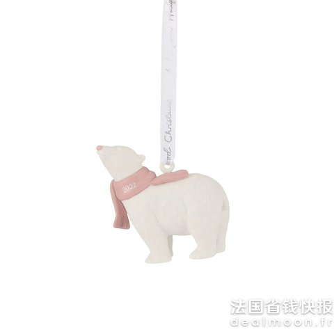 宝宝北极熊圣诞挂饰 2022