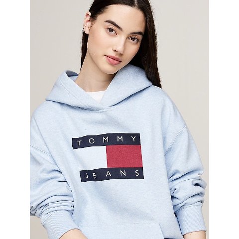 Tommy Hilfiger奶蓝logo卫衣