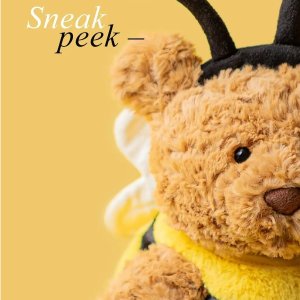 报！Jellycat 2025 春夏新品上线 卡皮巴拉包挂€30 趴趴兔€38