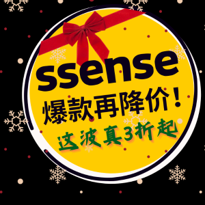 SSENSE 冬促开仓♨️A王水钻法棍包€399(Org€1000)