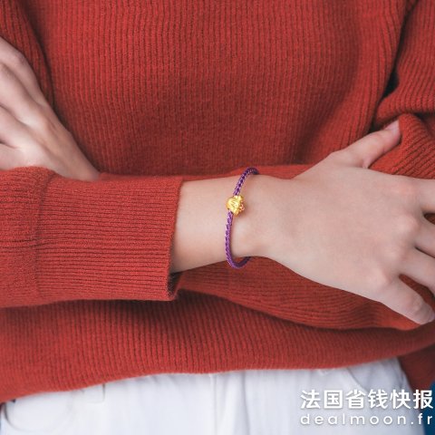 Chow Sang Sang千足金赫敏串珠