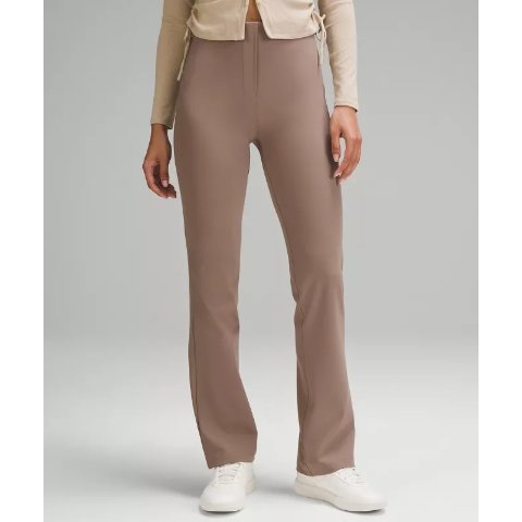 Lululemon微喇弹力长裤