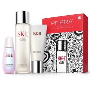 SK-II5折！3件全正装！真的超值！！神仙水250ml+小灯泡75ml+泡沫洁面120g