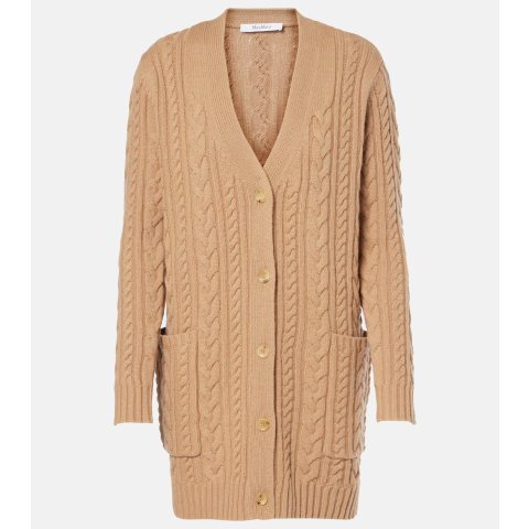 Max Mara羊毛羊绒滴！开衫