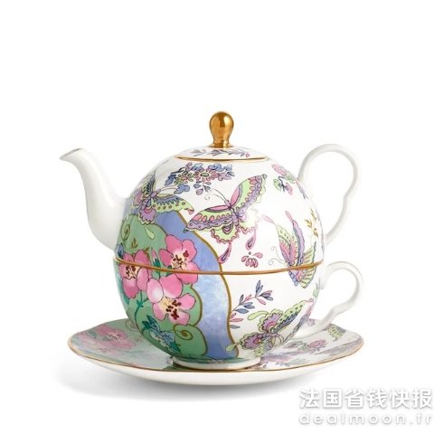 Wedgwood蝴蝶花茶 茶壶