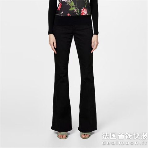 Frame他家裤子版型巨好！喇叭裤