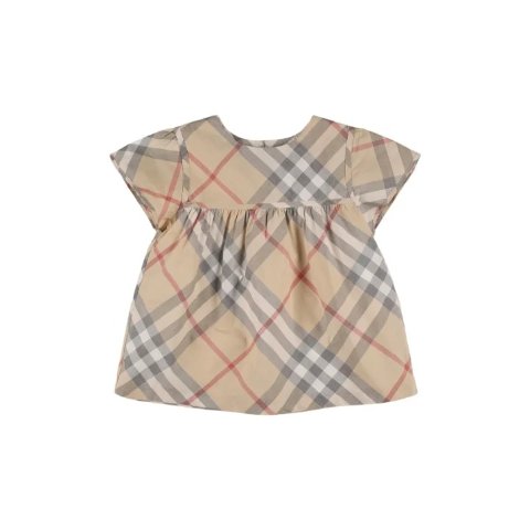 Burberry大童格纹衬衫