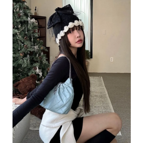 Tory Burch婴儿蓝超好看！多色可以选FLEMING 小号hobo包包