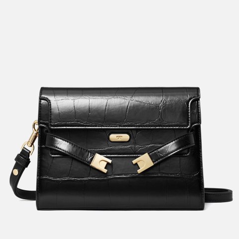 Tory BurchKelly平替！性价比太高啦！Tory Burch Lee Radziwill  鳄鱼纹包包
