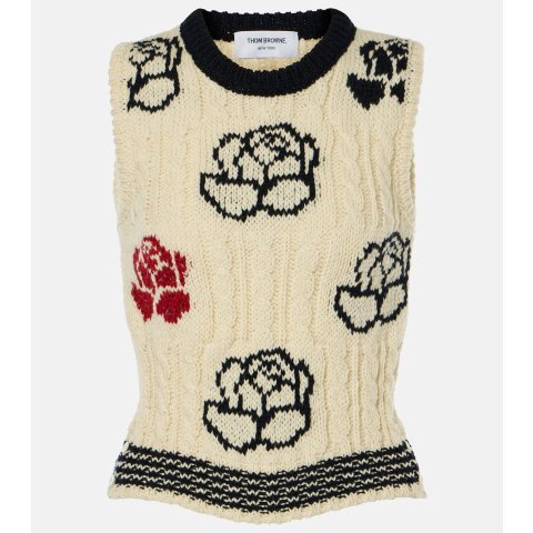 Thom Browne花花马甲