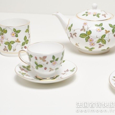 Wedgwood野草莓茶杯和茶碟
