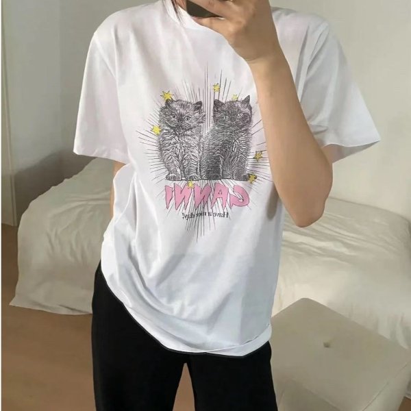 猫猫T恤