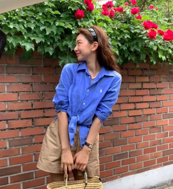 大童小马衬衫
