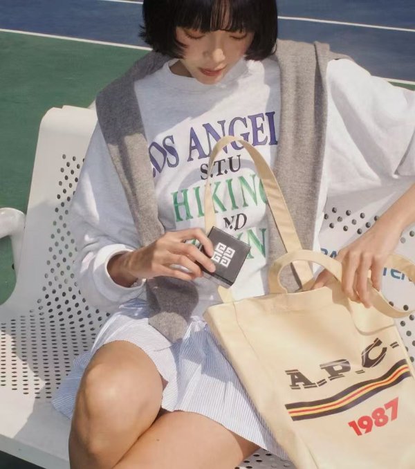 A.P.C. Lou Logo 托特包