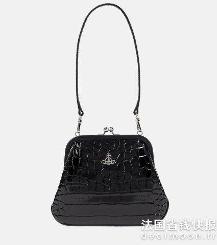 Vivienne Westwood鳄鱼纹口金包