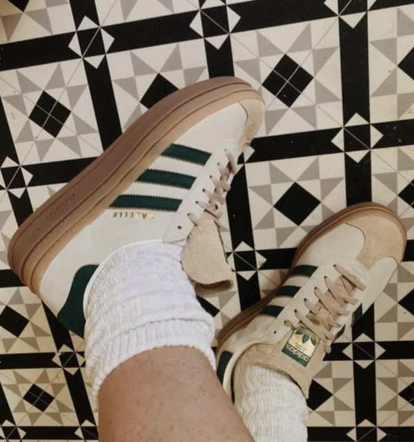 Gazelle 厚底板鞋