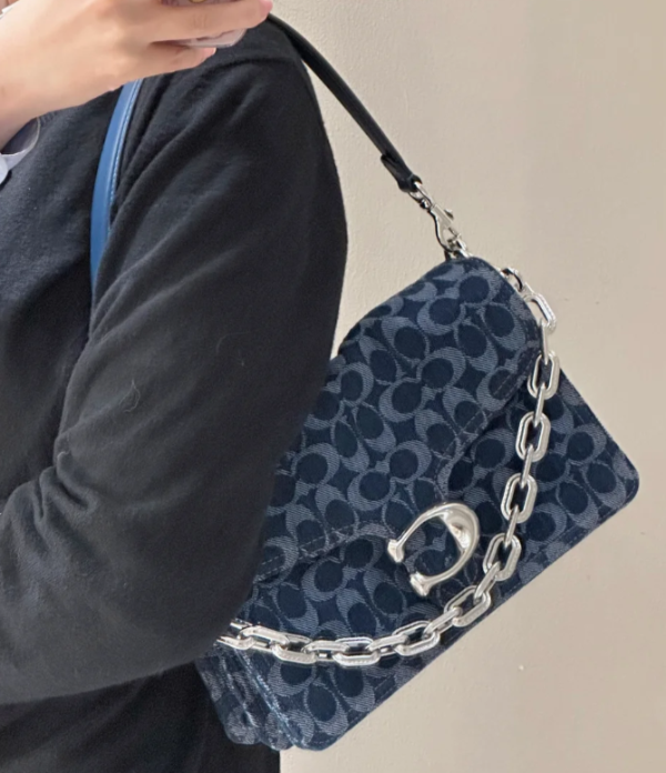 Coach Washed 牛仔包