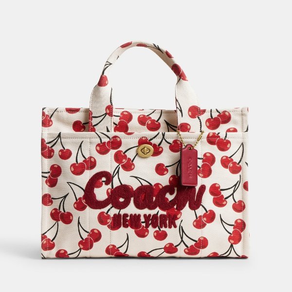 Coach 樱桃托特