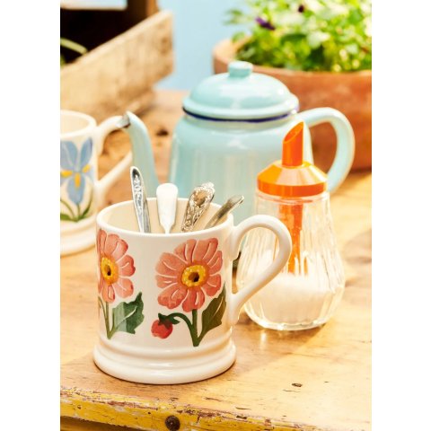 Seconds 花朵1/2马克杯