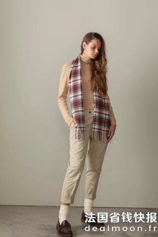 Made In Scotland 传统羊绒围巾 麦克达夫