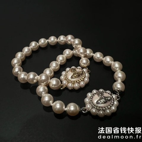 Vivienne Westwood太阳花珍珠手链