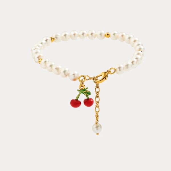 樱桃珍珠手链