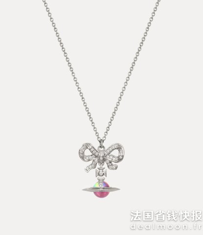 Vivienne Westwood欧若拉蝴蝶结项链