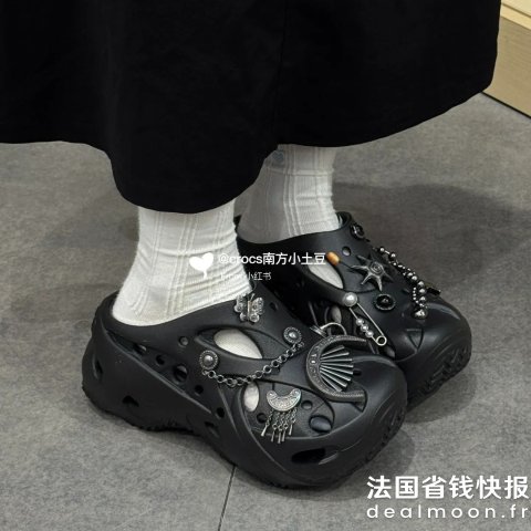 CrocsCaged 珊瑚洞洞鞋