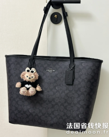 Coach老花托特包