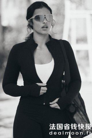 H&MSoftMove 拉链运动夹克