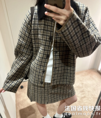 COS千鸟格太好看了啊啊啊@fay.l夹克