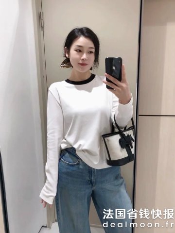 COS@YJIID，版权属于原作者常规款长袖T恤 CLEAN CUT