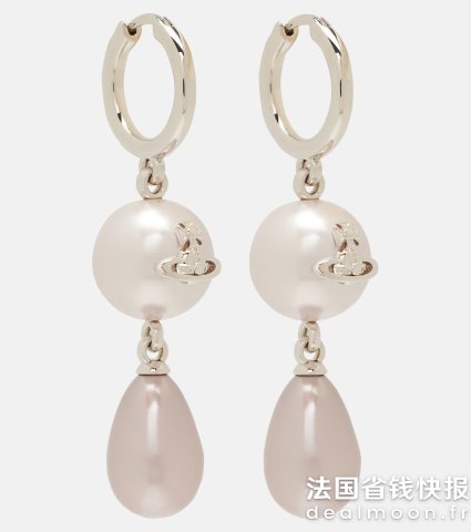 Vivienne WestwoodMartha Orb 珍珠吊坠耳环