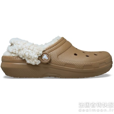 Crocs经典加绒洞洞鞋